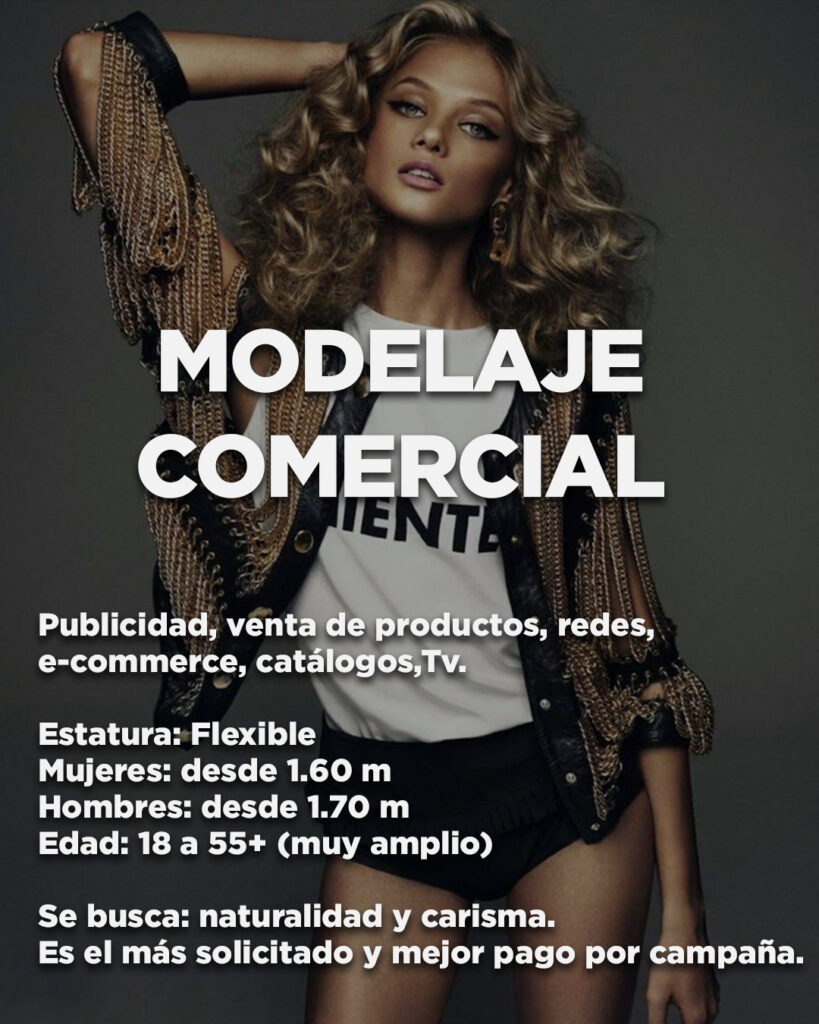 Modelaje  Comercial