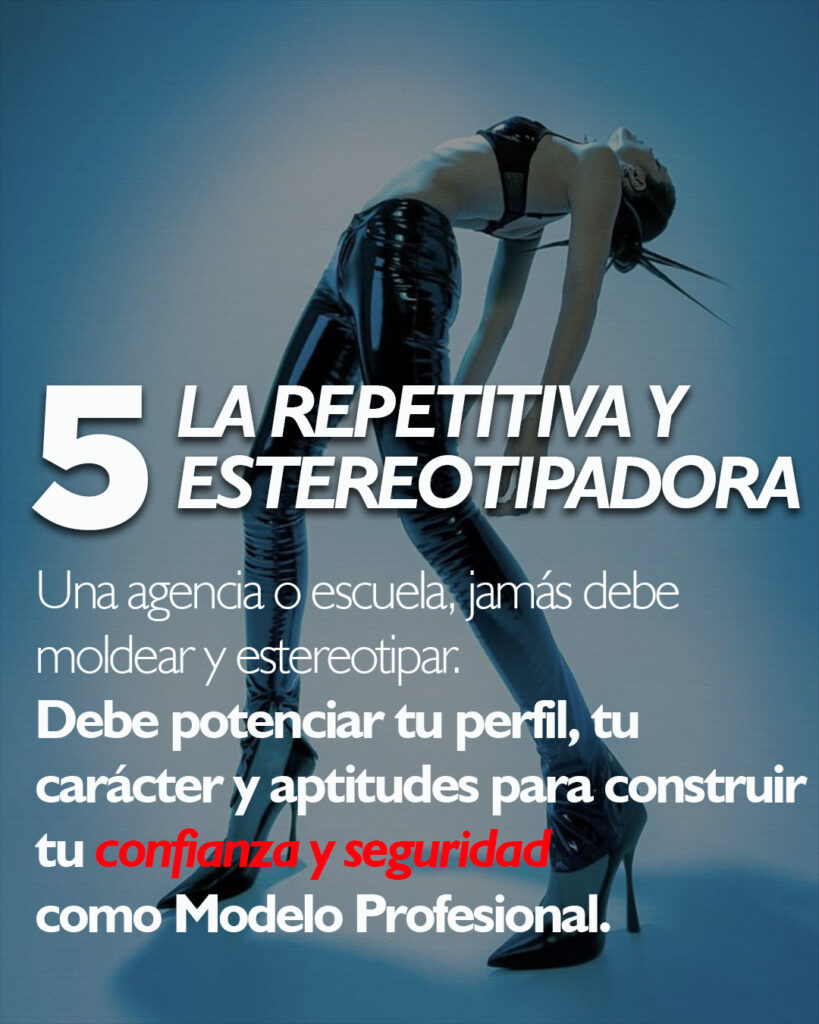 🚨 Agencias de Modelaje Falsas 7 La Repetitiva y Estereotipada