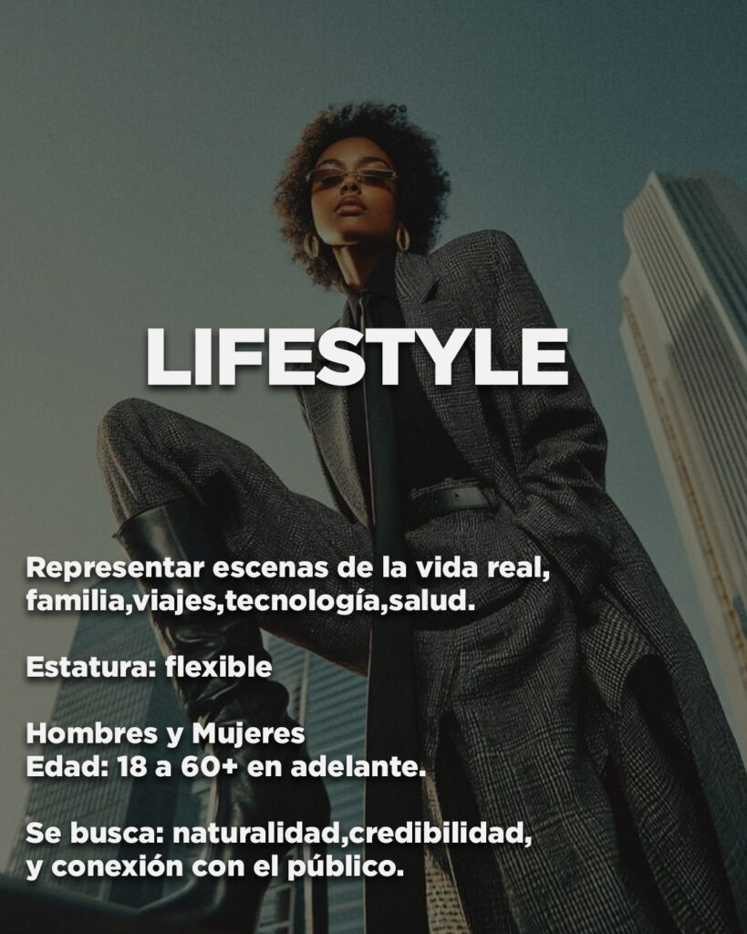 Modelaje Lifestyle